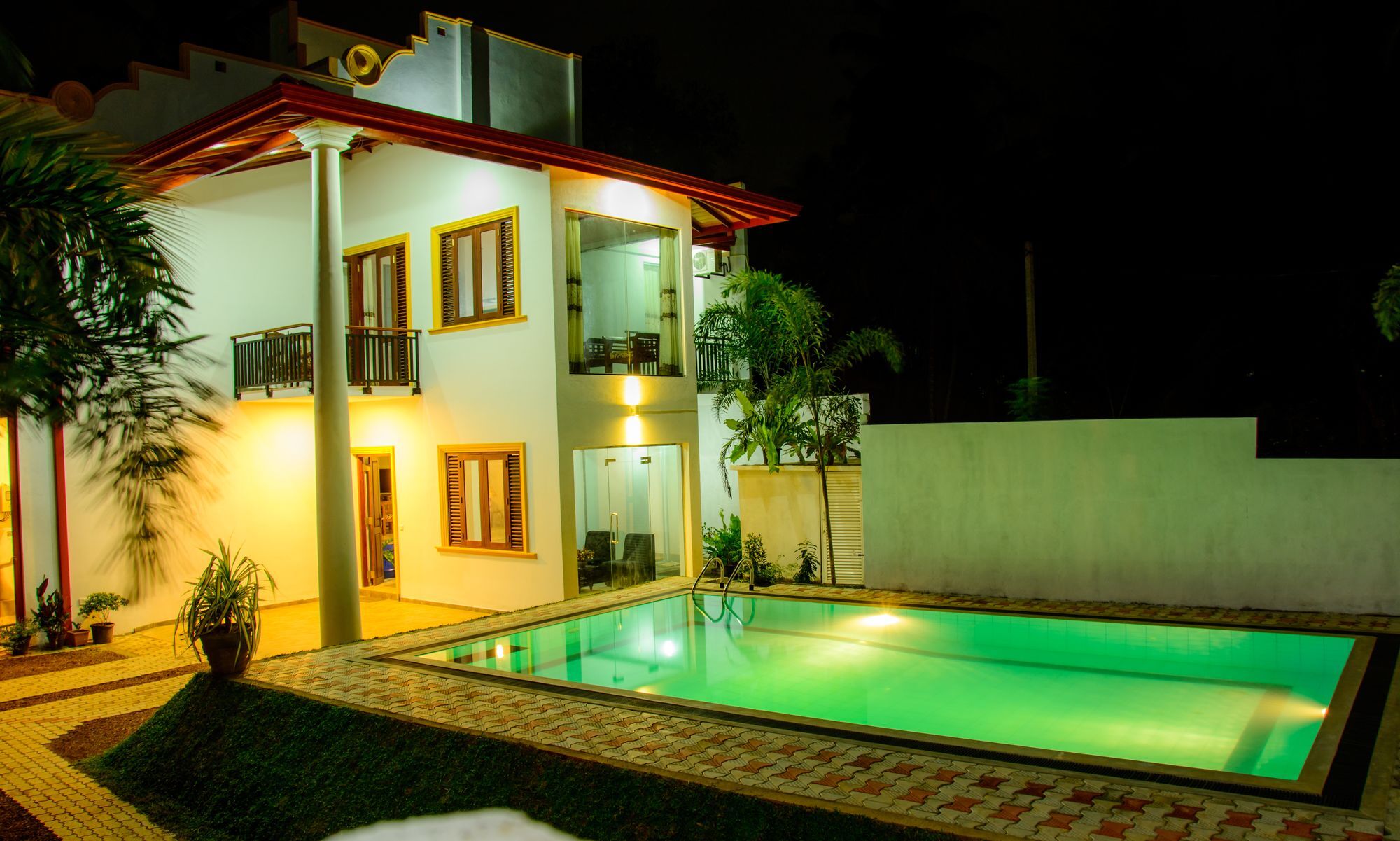 Villa White Hikkaduwa Exterior foto