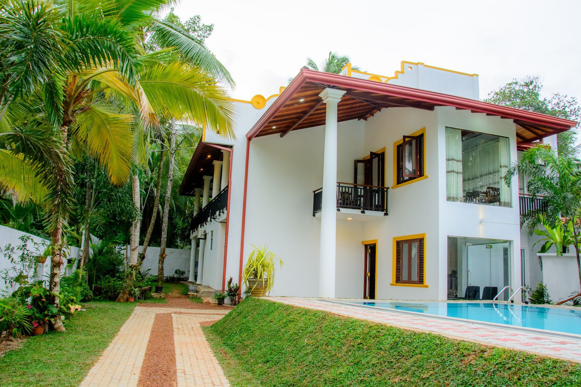 Villa White Hikkaduwa Exterior foto
